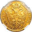 GERMANY 1746 Bremen (City). Gold Ducat Coin. Only 832 Coins Struck! NGC UNC Details