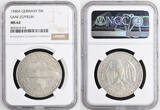 GERMANY 5 Mark 1930A NGC MS 62