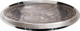 1853, Vatican, Pope Pius IX. Silver Scudo Romano Coin. Minor deposits and edge-hits, otherwise a nicely t