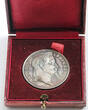 FRANCE 1864 Napoleon III. Regional Horticulture Competition of Evreux. Silver Medal in Box! UNC- (minimal hairlines!)