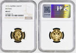 AUSTRIA 1915 Francis Joseph I. Goldf 1 Ducat Coin. Restrike! NGC MS 67