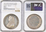 GERMANY-LUBECK Medal 1823 50th Anniversary of loyal service of Johann Mattheus Tesdorpf (Mayor). NGC MS 61