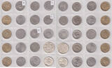 GREECE Various Coins (78 pcs!) 1912-1990s Assorted collection of Lepta & Drachmai Coins. Many different and in nice order! AU-UNC (some lacquered)