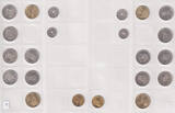 GREECE Various Coins (78 pcs!) 1912-1990s Assorted collection of Lepta & Drachmai Coins. Many different and in nice order! AU-UNC (some lacquered)