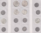 NETHERLANDS Various Coins (72 pcs!) 1827-1999 Assorted collection of Silver, Cu-Ni, Bronze, etc. Coins. Much Silver Inside! VF-UNC (some lacquered)