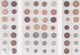 NETHERLANDS Various Coins (72 pcs!) 1827-1999 Assorted collection of Silver, Cu-Ni, Bronze, etc. Coins. Much Silver Inside! VF-UNC (some lacquered)