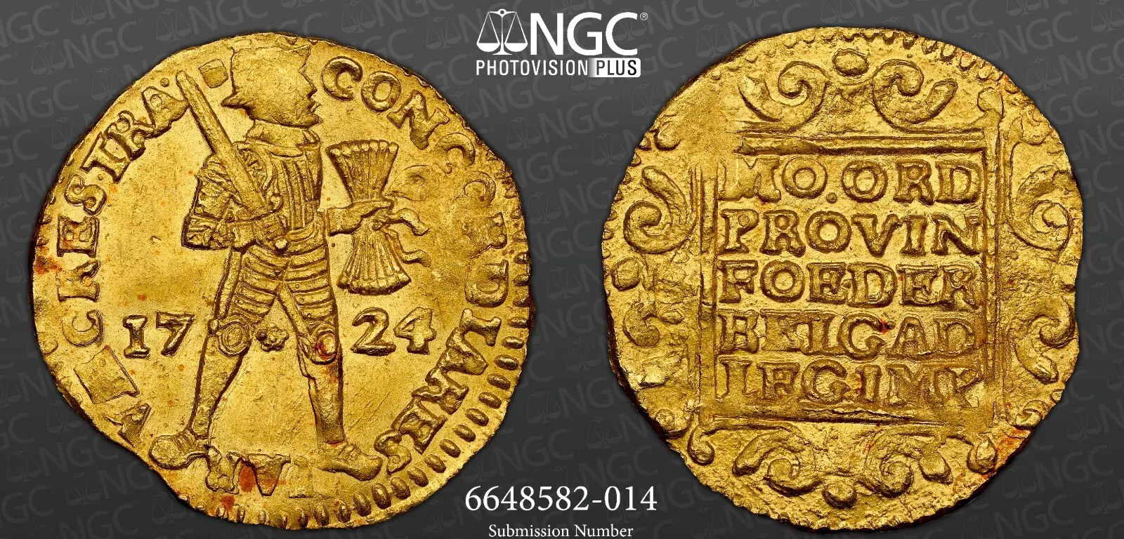 NGC-AU53BN 海峡植民地 ヴィクトリア 1/2Cent 1845 NETHERLANDS 1724 Gold Knight Ducat Akerendam Shipwreck Coin. NGC