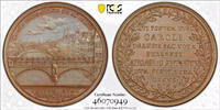 GERMANY Medal Nürnberg (City). Bronze Charles Bridge Inauguration Medal. -