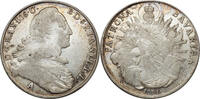Bavaria Thaler Maximilian III Joseph. Madonnentaler. Amberg! -