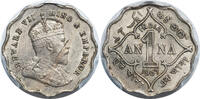 India (British) Anna Incuse B mintmark! -