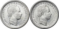 AUSTRIA 10 Kreuzer (2pcs) Francis Joseph I. Milan & Venice (2pcs!) -