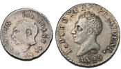 Haiti 25 & 50 Centimes (2pcs) Alexandre Pétion/Jean-Pierre Boyer. -