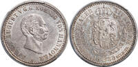 Hannover Thaler Ernest August I. Silver Thaler Coin. Small Head Type! -