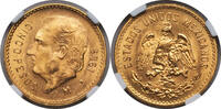 MEXICO Gold 5 Pesos Gold 5 Pesos Coin. 1955-1972 -