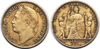 GERMANY Gulden Wurttemberg, William I. Silver Regnal Anniversary Gulden Coin. -