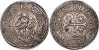 ITALY-GENOA Scudo Doges of Genoa (Republic). Silver Scudo Stretto Cob Coin. 38.2gm! -