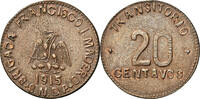Mexico-Revolutionary 20 Centavos Puebla, Chiconcuautla. -