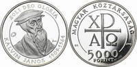 HUNGARY 5000 Forint 500th Anniversary of birth of John Kalvin. -
