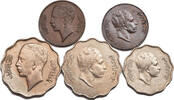 Iraq 1, 4 & 10 Fils (5pcs) 1938/1953 (AH1357/1372) Ghazi I/Faisal II. fa... 98.28 US$56.65 US$  +  86.72 US$ shipping