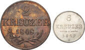 AUSTRIA 2 & 6 Kreuzer 1848/1849 A Revolutions of 1848-1849. fast Vzgl./V... 562.08 元442.17 元  ＋  97.43 元 运费
