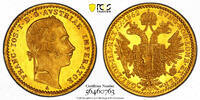 Austria Ducat 1862 A Francis Joseph I. Top Pop! PCGS MS64 14,614.02 元11,953.52 元  ＋  412.19 元 运费