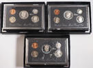 USA 3x Premier Proof Set Nicely Preserved in Original Packaging. -
