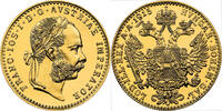 AUSTRIA 1 DUCAT Francis Joseph I. Goldf 1 Ducat Coin. Restrike! -