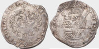SPANISH NETHERLANDS Escalin Flanders, Albert & Isabella. Silver Escalin Coin. -