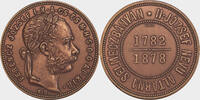 HUNGARY Forint Francis Joseph I. Tombak Schemnitz Forint Coin. Official Restrike. Mintage: 100! -