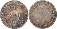 Great Britain 6 Pence Token Toison d'Or. -