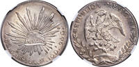 Mexico 8 Reales Silver 8 Reales Coin. Culiacan! -
