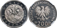 POLAND 200 Zlotych Trial Strike Copper-Nickel 200 Zlotych Coin. -
