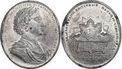 RUSSIA Medal Peter I. Construction of the City and Harbor of Taganrog by Captain Simontoff. -