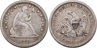 USA 25C Silver Quarter Dollar Coin. Low Mintage: 260,000 pcs! -