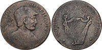 Great Britain/Canada 1/2 Penny (Evasion Token) Lower Canada, Bank du People / Bank of Montreal. -