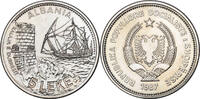 Albania 5 Leke Seaport of Durazzo. -