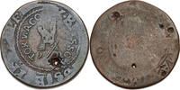 BELGIUM 2 Sols (Siege coinage) Spanish Netherlands, Tournai (County). -