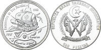Saharawi 500 Pesetas Meeting of Two Worlds (5th Centennial of the Discovery of America). -