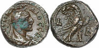EGYPT Potin Tetradrachm Emperor Claudius II Gothicus. -