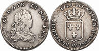 FRANCE 1/3 Ecu 1721 W Louis XV. fast Sehr Sch&ouml;n (Krazter!) 98.28 US$68.22 US$  +  86.72 US$ shipping