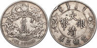 CHINA Dollar 1911 (YR3) Xuantong Emperor (Puyi). Sehr Sch&ouml;n (Randf.) 751.53 US$572.32 US$  +  63.59 US$ shipping