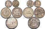 Estonia 1 Mark, 25 & 50 Senti + 2 Krooni (5pcs) 1922-1936 Toompea Castle... 114.46 US$79.78 US$  +  86.72 US$ shipping