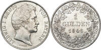 Bavaria 1 Gulden 1846 Ludwig I. AU-UNC