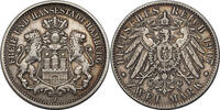 GERMANY 2 Mark 1907 J Sehr Sch&ouml;n 75.15 US$56.65 US$  +  86.72 US$ shipping
