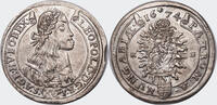 HUNGARY 15 Krajczar Emperor Leopold I. Silver 15 Krajczar Coin. -