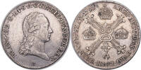 AUSTRIA 1/4 Kronentaler Emperor Francis II. Silver 1/4 Kronentaler Coin. Kremnitz mint! -