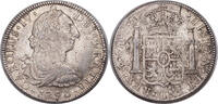 Mexico 8 Reales Charles IV. Issued with host father's bust (Charles III)! -