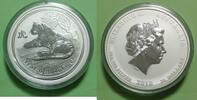 30 Dollars 2010 Australia Year of the Tiger, Lunar series II. 1 kg silver. UNC