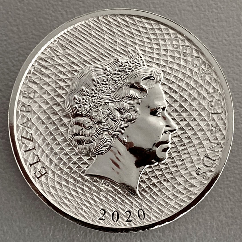 Cook Islands 2 Dollar 2020 Bounty Tralingship 2 oz