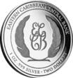 Karibik Inseln 2 Dollars Silver Coin 1 Oz Anguilla 2 Dollar EC8 Sailing Regatta 2023 Color Stamp gloss color